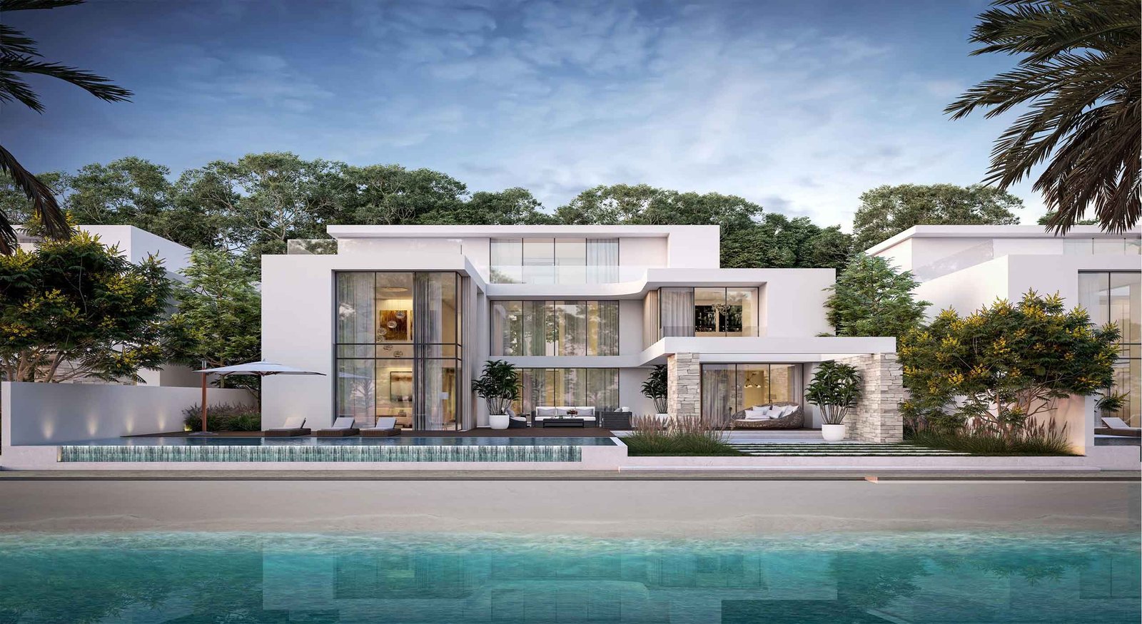 luxury villa sobha siniya island uaq