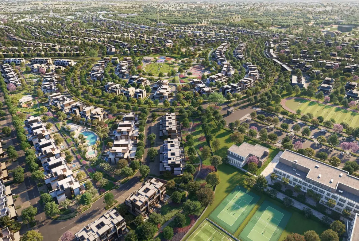 Nad Al Sheba Gardens Townhouses Villas by Meraas Masterplan