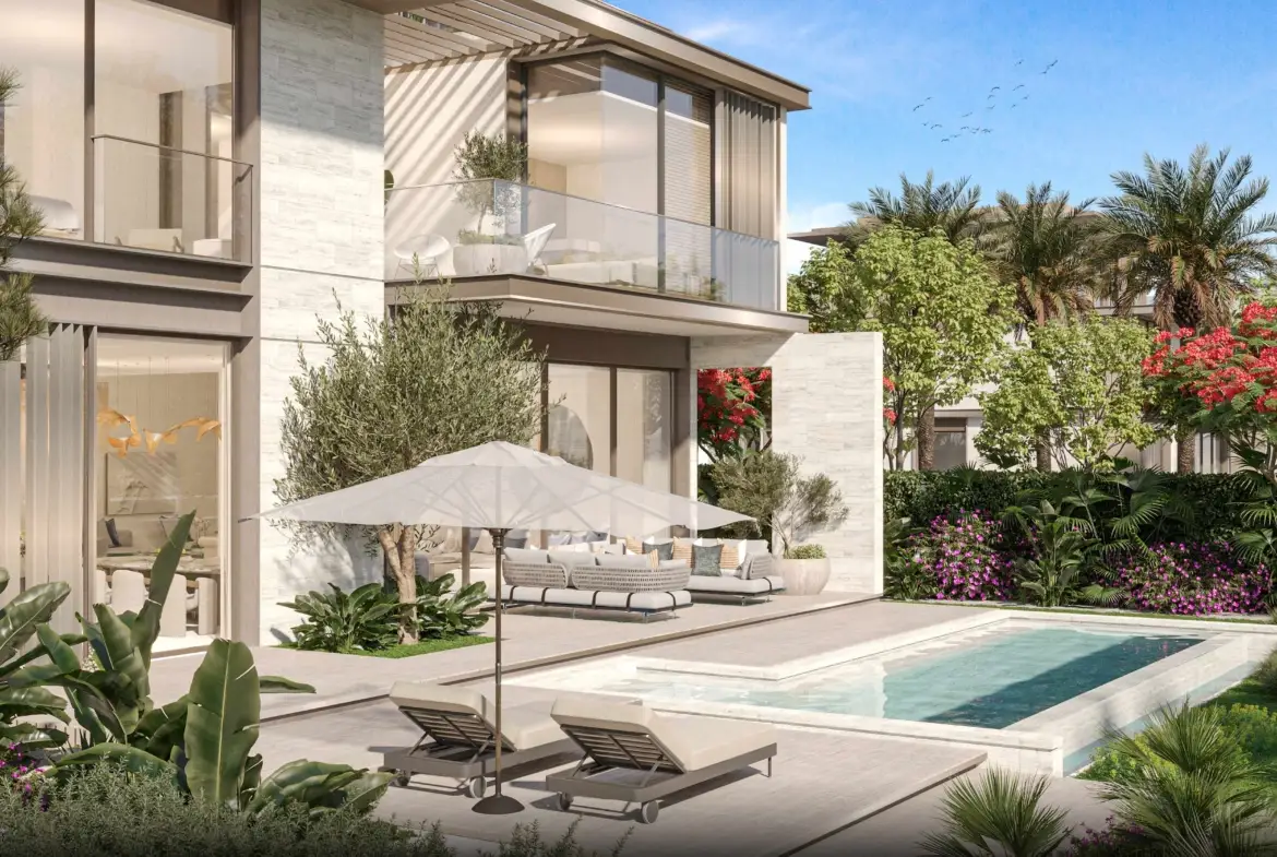 Meraas'tan Nad Al Sheba Gardens Townhouses Villaları