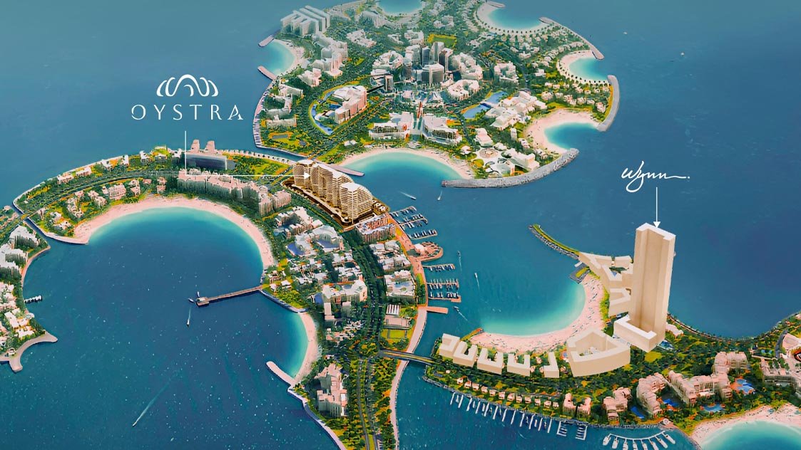 Al Marjan Island Map