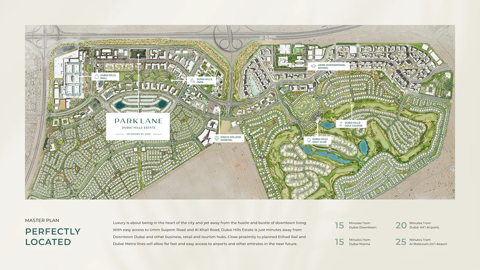 Park-Lane-Dubai-Hills-Emaar-Masterplan-location
