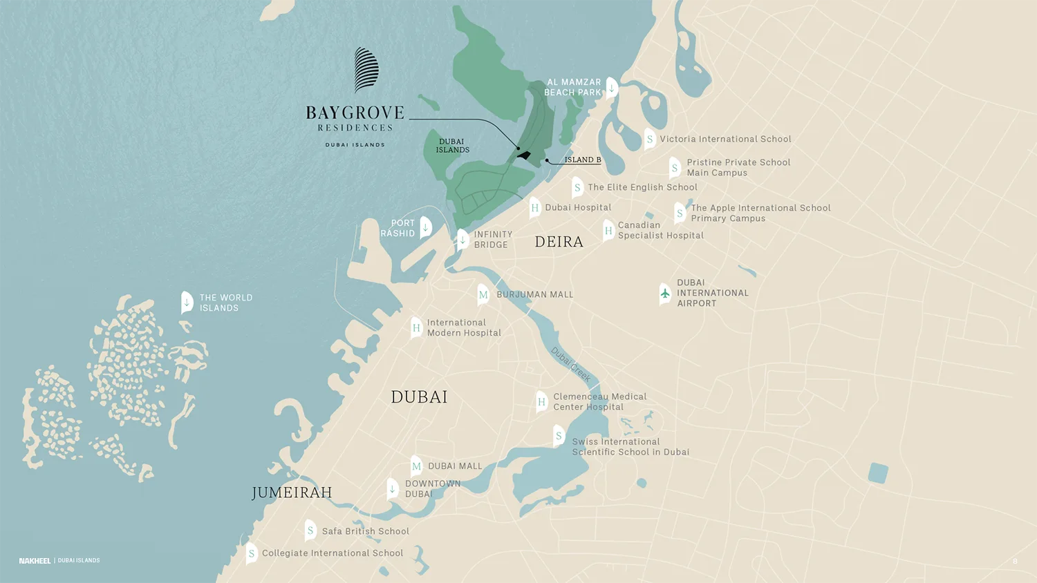 bay grove residences map
