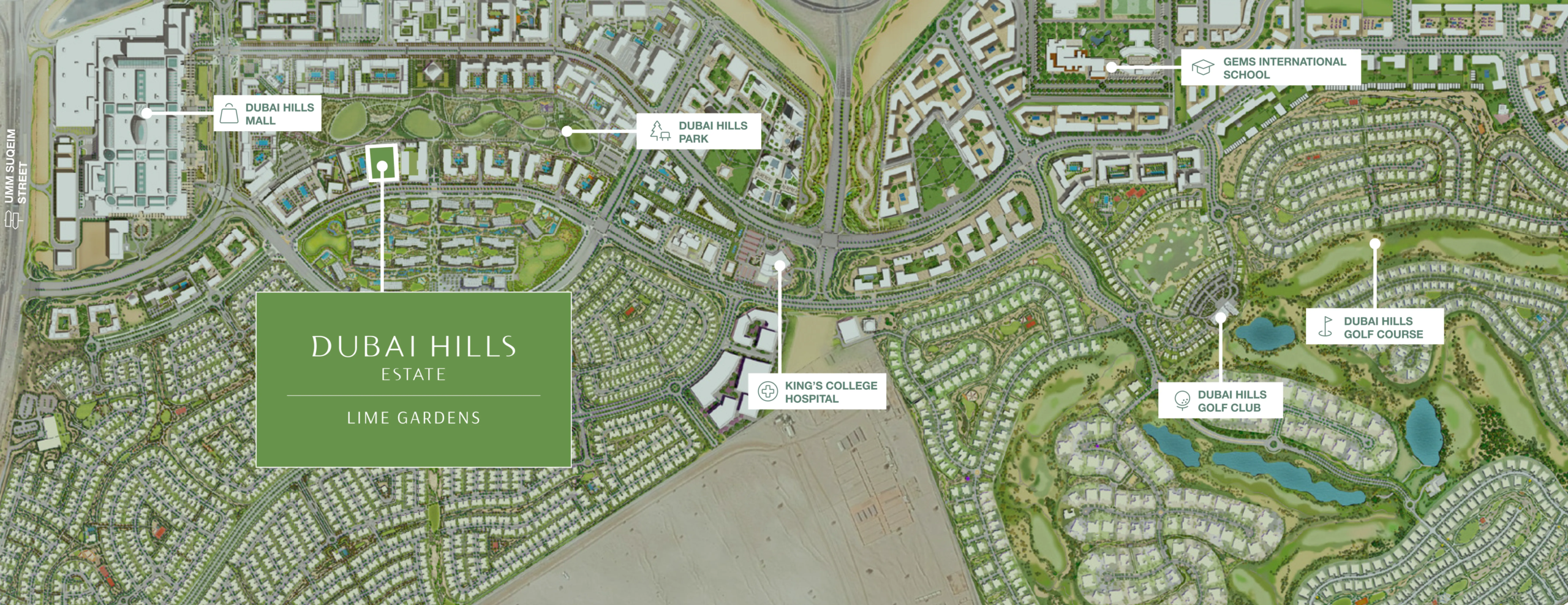 dubai hills master plan