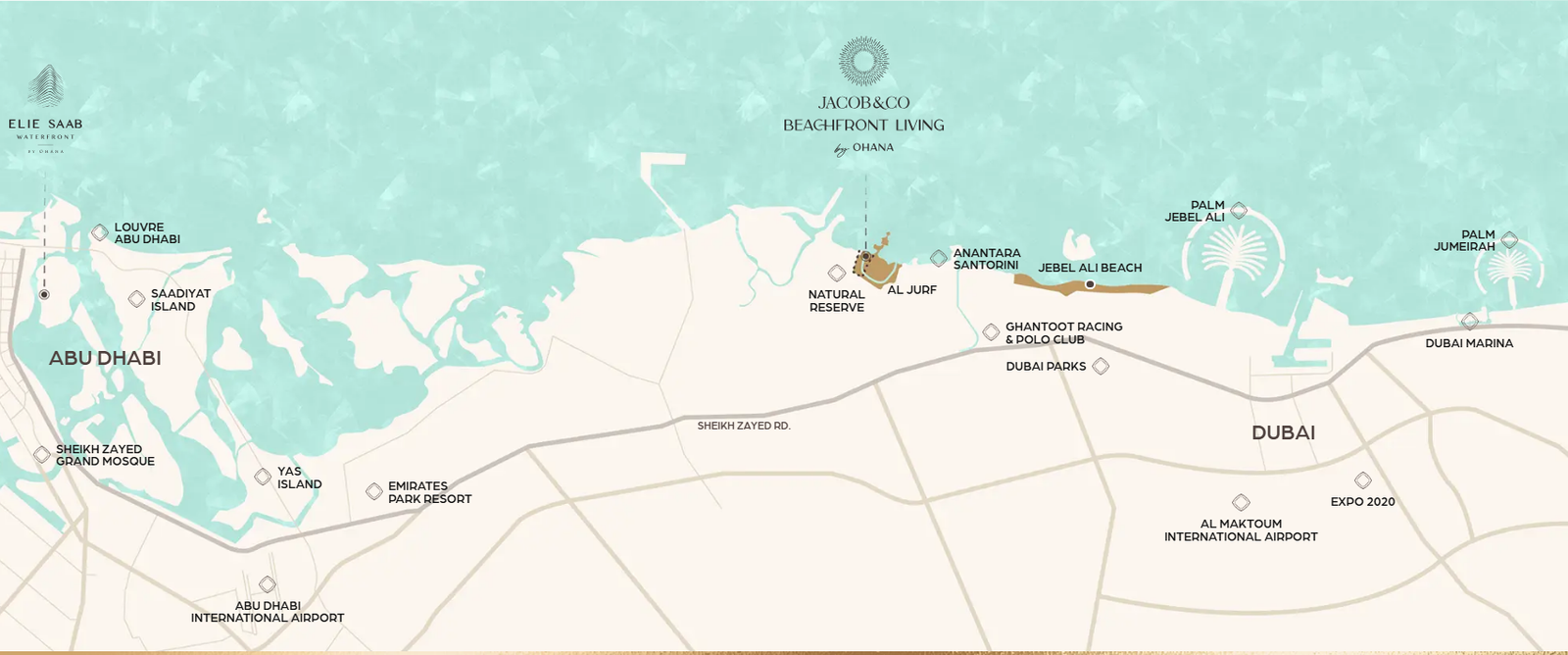 ohana location map